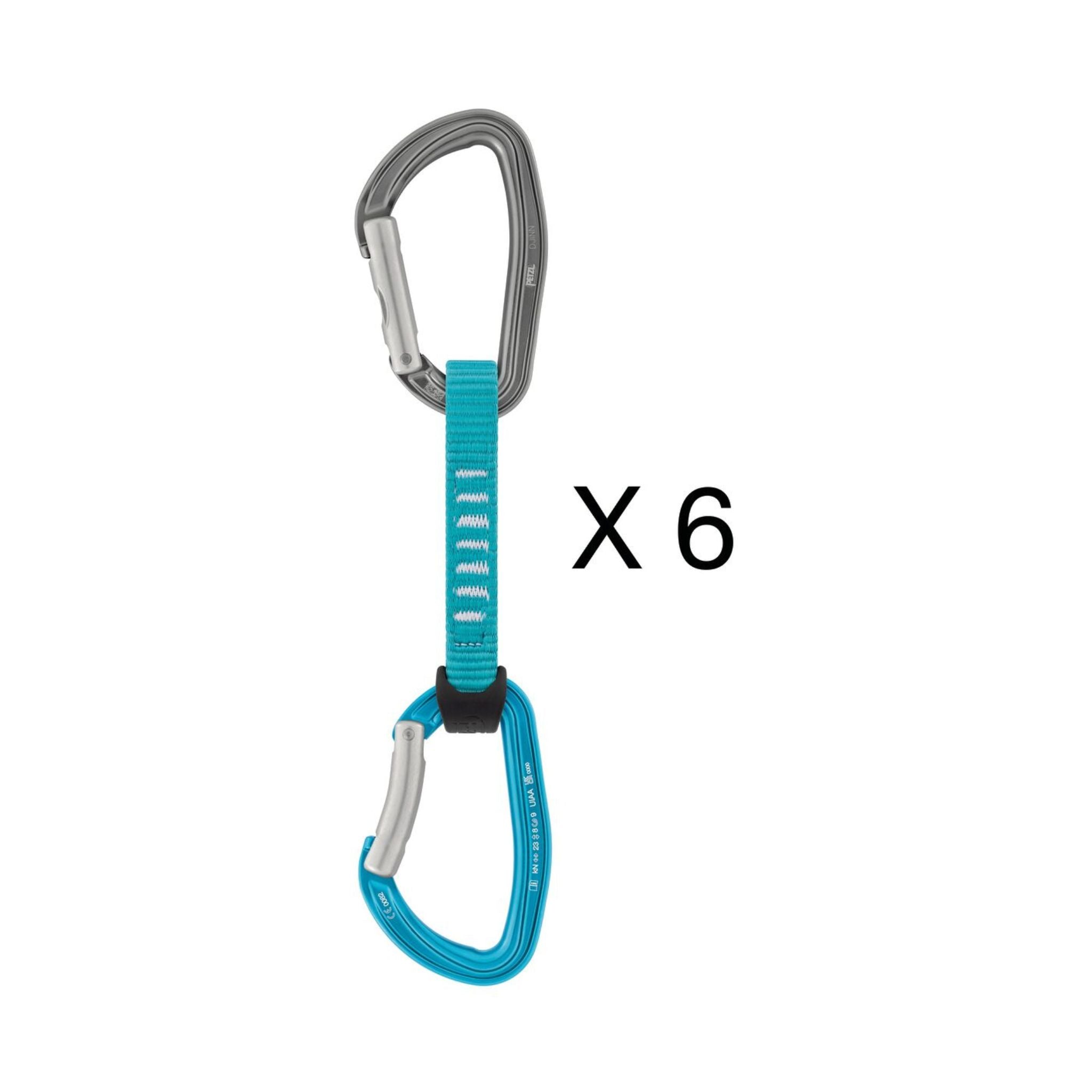 Petzl Djinn Axess - 6 Pack | Sport Climbing Gear | NZ – Further Faster