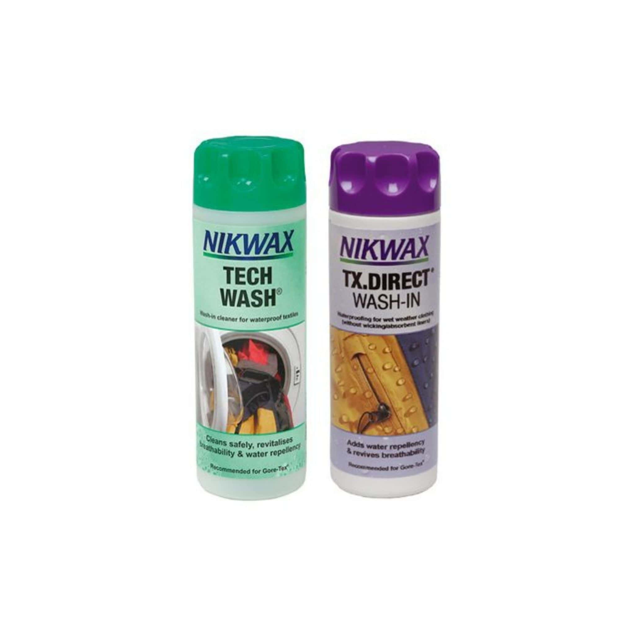 Nikwax Tech Wash + TX. Direct, Fabric proofers and impregnants