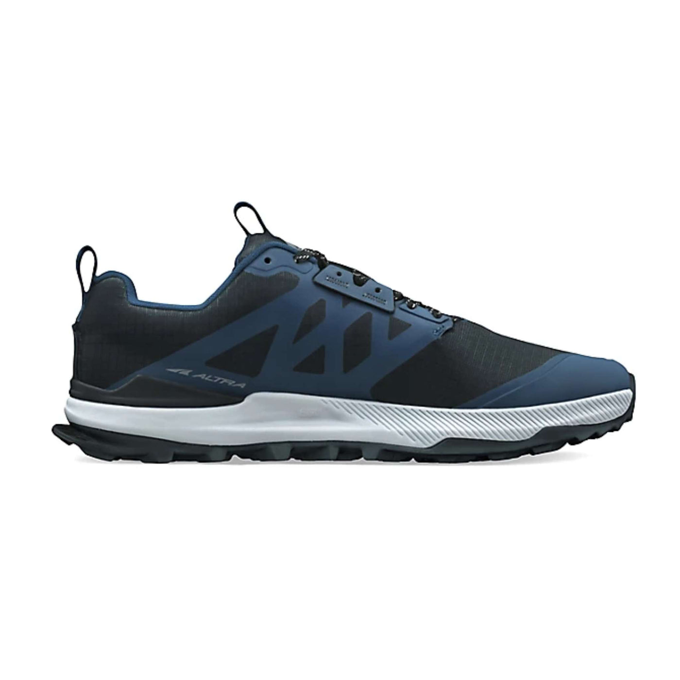 Altra Lone Peak 8 Wide - Mens | Trail Running Shoes | Further Faster Christchurch NZ | #navy-black