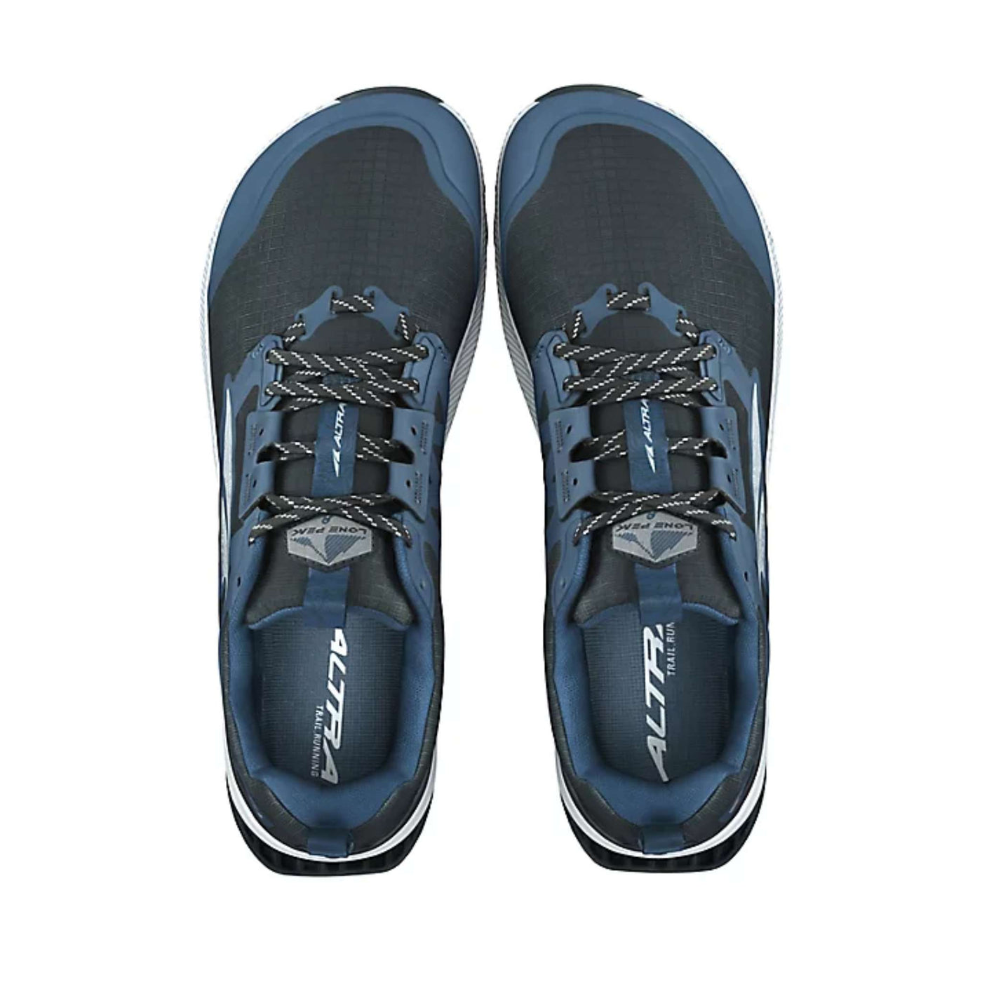 Altra Lone Peak 8 Wide - Mens | Trail Running Shoes | Further Faster Christchurch NZ | #navy-black