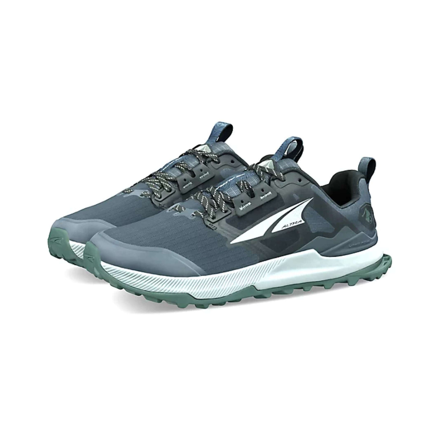 Altra Lone Peak 8 - Womens | Women's Trail Running Shoes | Further Faster Christchurch NZ | #black-grey