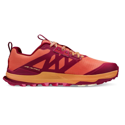 Altra Lone Peak 8 - Womens | Women's Trail Running Shoes | Further Faster Christchurch NZ | #red