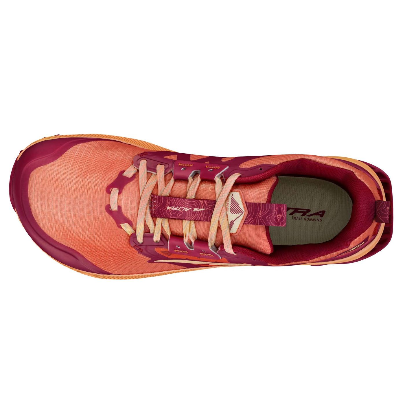 Altra Lone Peak 8 - Womens | Women's Trail Running Shoes | Further Faster Christchurch NZ | #red