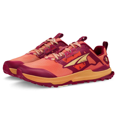 Altra Lone Peak 8 - Womens | Women's Trail Running Shoes | Further Faster Christchurch NZ | #red