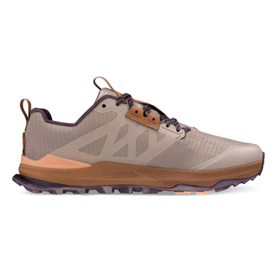 Altra Lone Peak 8 - Womens | Women's Trail Running Shoes | Further Faster Christchurch NZ | #taupe