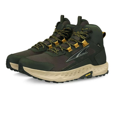 Altra Timp Hiker GTX - Mens | Mens Hiking Boots | Further Faster Christchurch NZ #dusty-olive