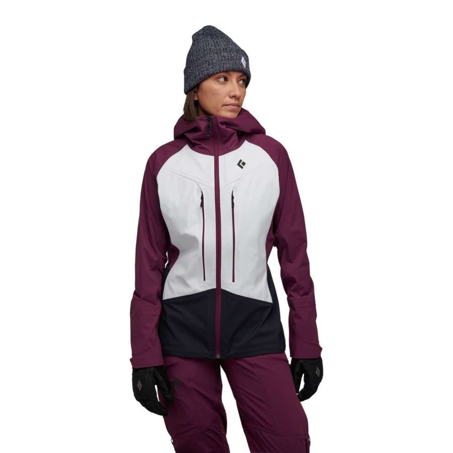 Avalanche Women's Lightweight Shell Hybrid Jacket With Hood And