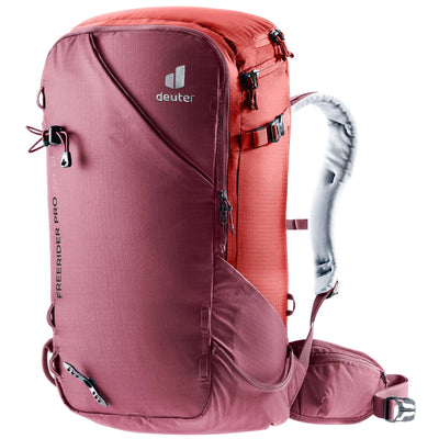 Deuter Freerider Pro 32+SL - Womens Pack | Ski Touring Packs | Further Faster Christchurch NZ | #maron-currant