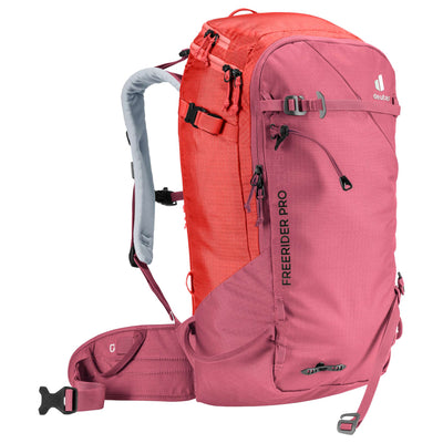 Deuter Freerider Pro 32+SL - Womens Pack | Ski Touring Packs | Further Faster Christchurch NZ | #maron-currant