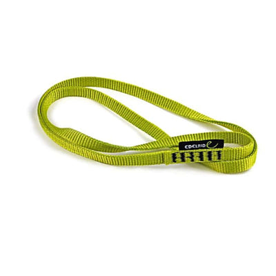 Edelrid Tech Web Sling ll 12mm 60cm | Slings and Webbing | Further Faster Christchurch NZ #neon