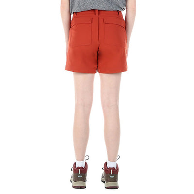 Gnara Go There Short | Womens Hiking Shorts | Further Faster Christchurch NZ | #redwoods-rust