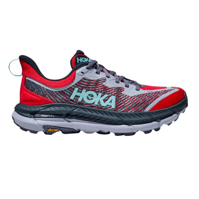 Hoka Mafate Speed 4 - Womens | Trail Running | Further Faster Christchurch NZ | #cerise-stormy-skies