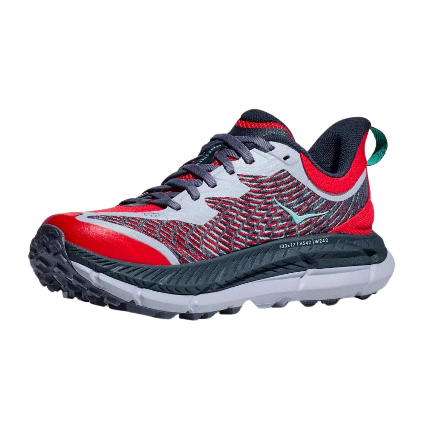 Hoka Mafate Speed 4 - Womens | Trail Running | Further Faster Christchurch NZ | #cerise-stormy-skies