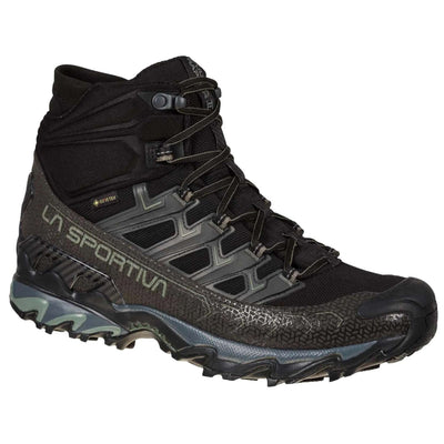 La Sportiva Ultra Raptor II Mid Wide Gore-Tex | Trail Running Shoes | NZ | Further Faster Christchurch NZ | #black-clay