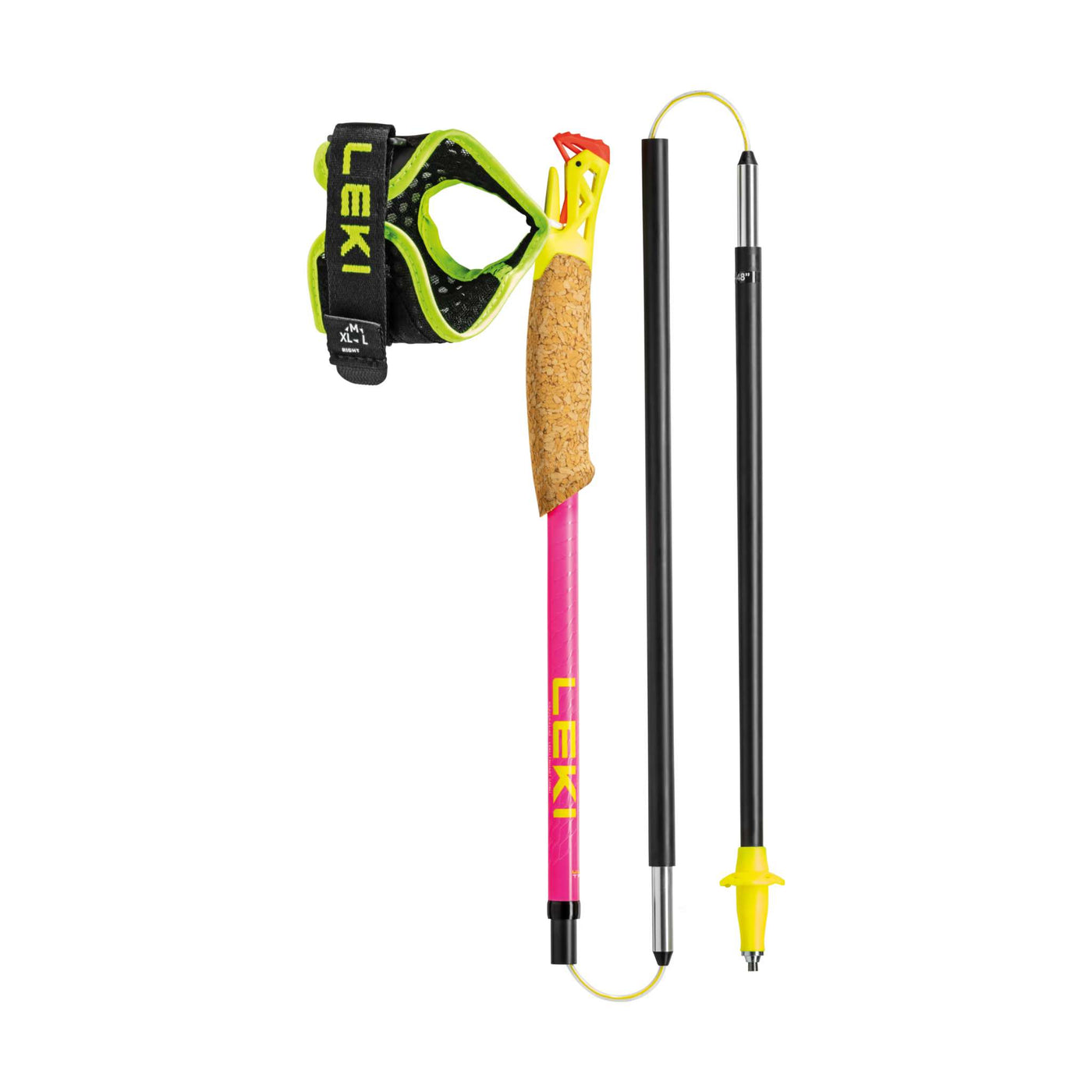 Leki UltraTrail FX.One Superlite Pole - Pair | Tramping and Mountain Running Poles NZ | Further Faster Christchurch NZ | #pink