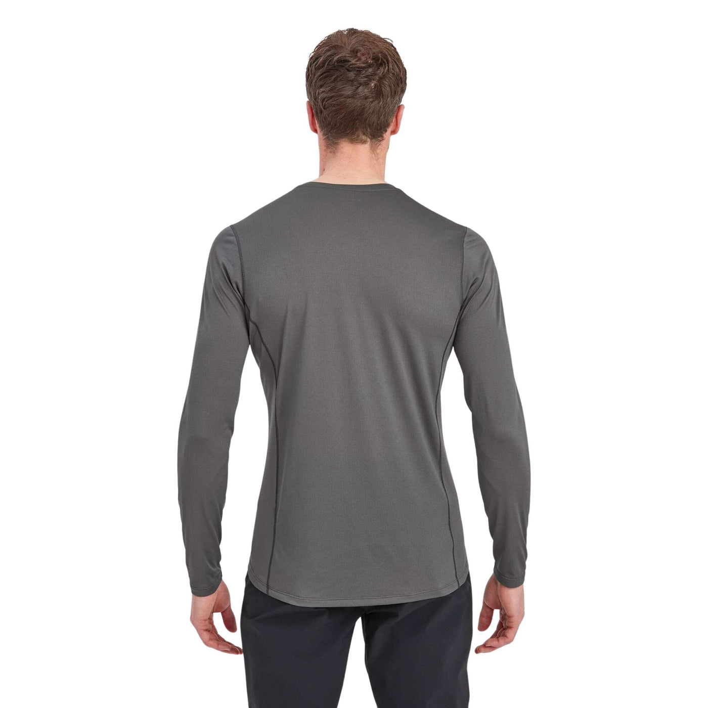 Montane Dart Lite Long Sleeve T-Shirt - Mens | Base Layers | Further Faster Christchurch NZ #slate