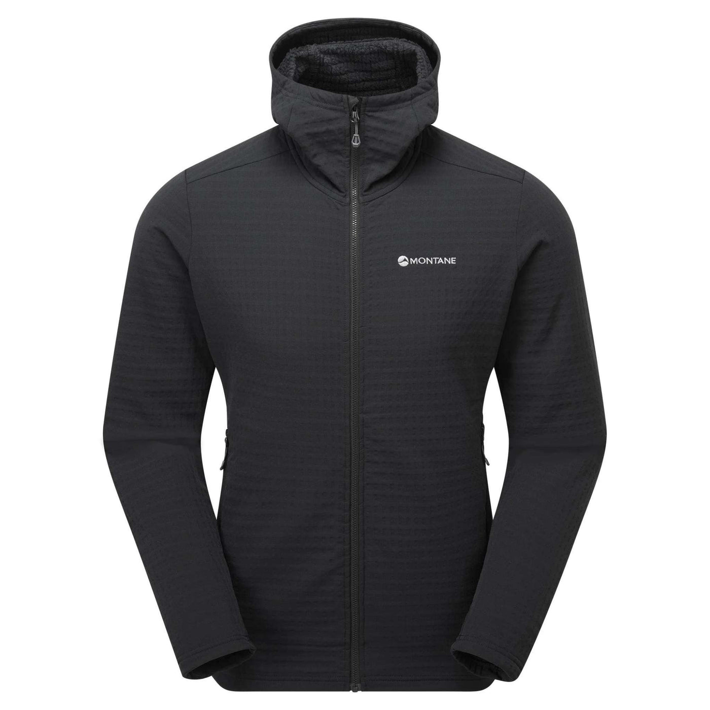 Montane Protium XT Hoodie - Mens | Hiking Mid Layer Fleece | Further Faster Christchurch NZ #black