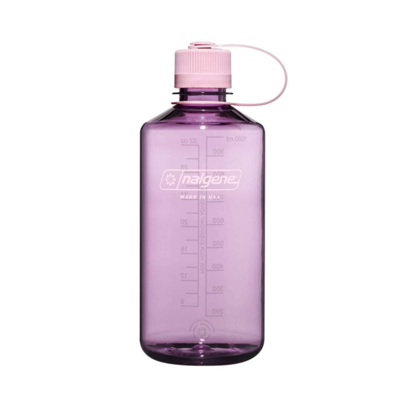 Nalgene Sustain Narrow Mouth Bottle 1L | Hiking Water Bottles and Flasks | Further Faster Christchurch NZ #cherry-blossom