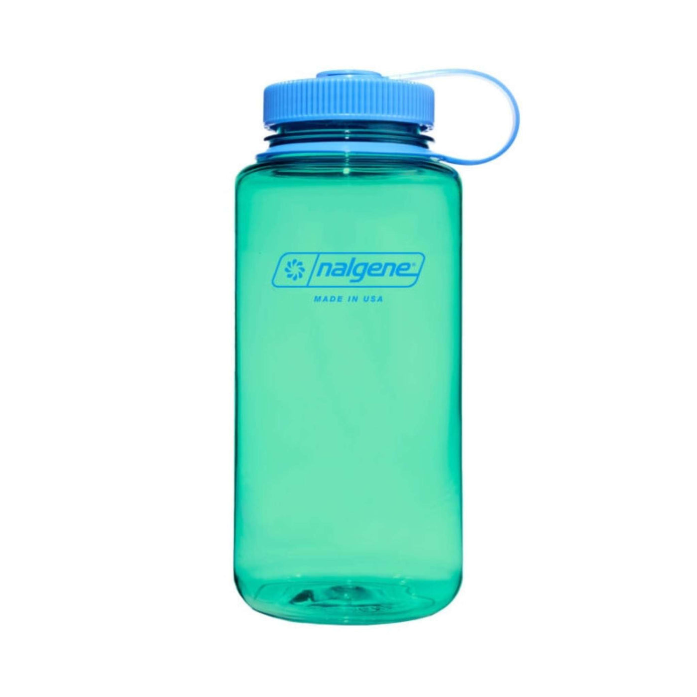 Nalgene Sustain Wide Mouth Bottle 1L | Hiking Water Bottles and Flasks | Further Faster Christchurch NZ #pastel-green