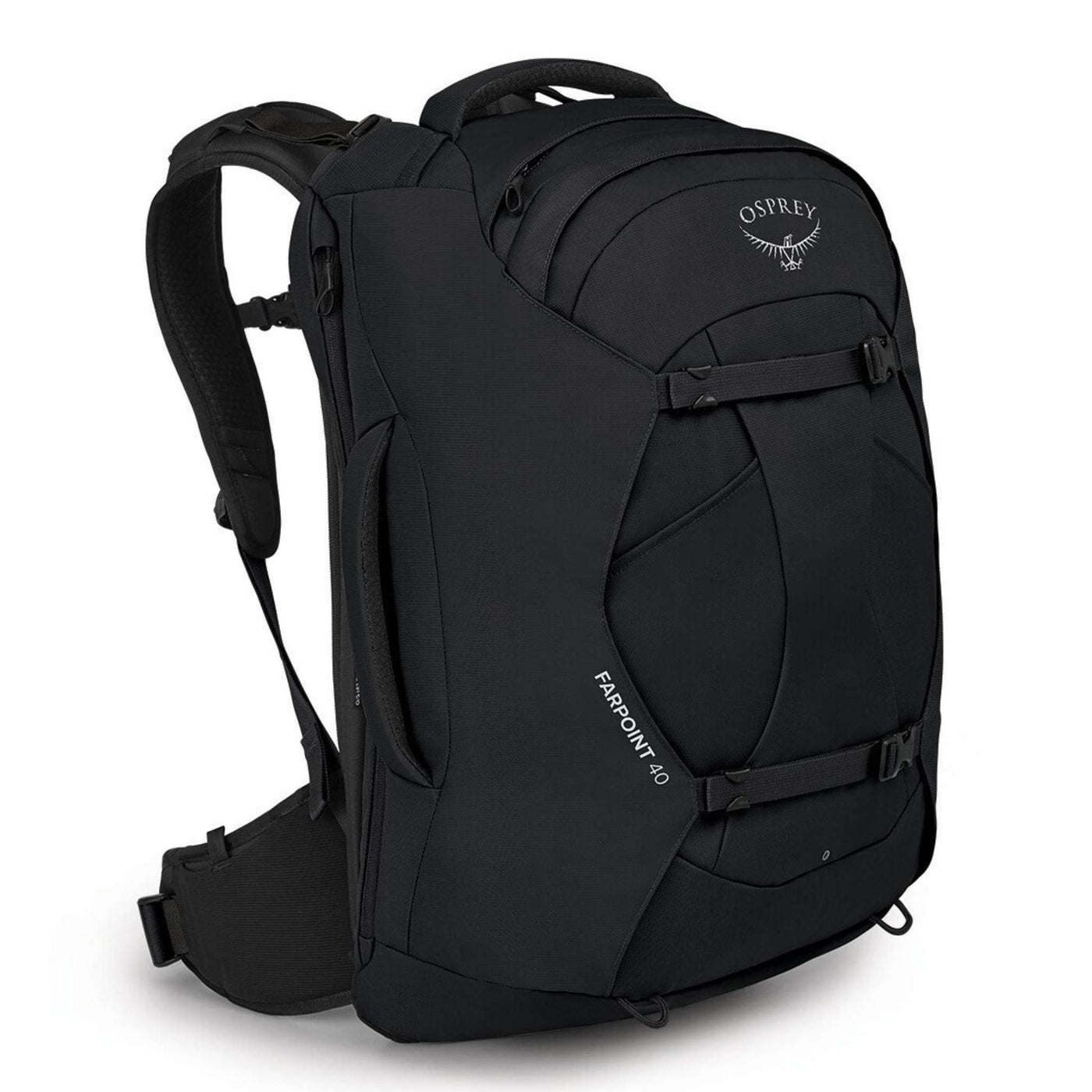 Osprey Farpoint 40 - Mens Pack | Osprey NZ | Hiking and Day Packs | Further Faster Christchurch NZ | #black