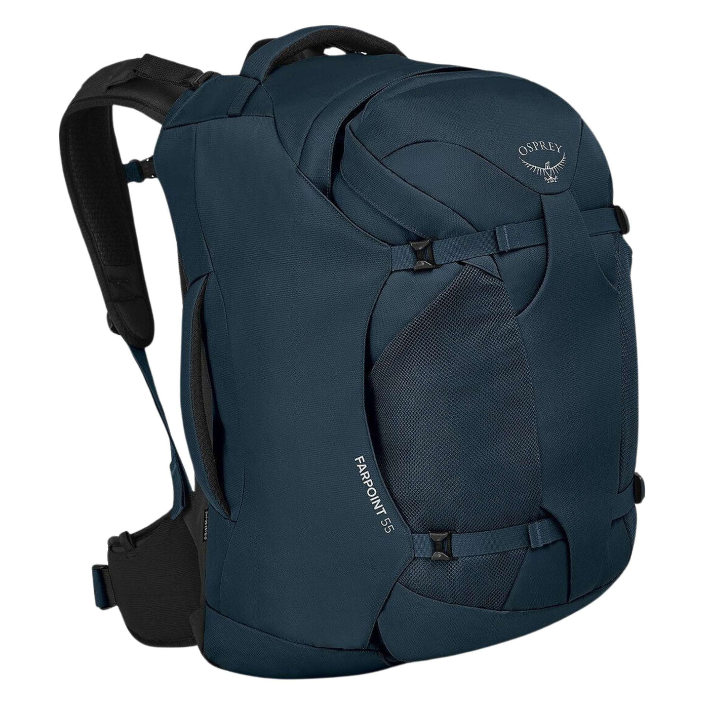 Osprey Farpoint 55 - Mens Pack | Osprey NZ | Hiking and Day Packs | Further Faster Christchurch NZ | #muted-space-blue