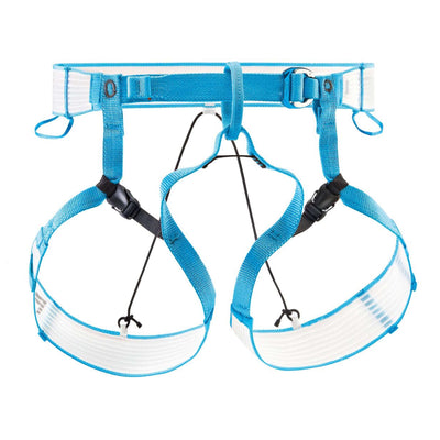 Petzl Altitude Harness | Climbing & Mountaineering Harness NZ | Further Faster Christchurch NZ #white-turquoise