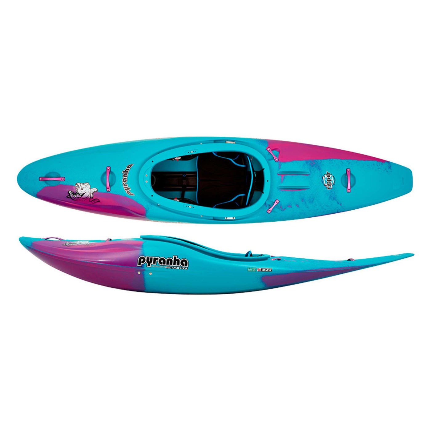 Pyranha Ripper 2 | Whitewater Kayak NZ | Further Faster Christchurch NZ #cotinga-blue