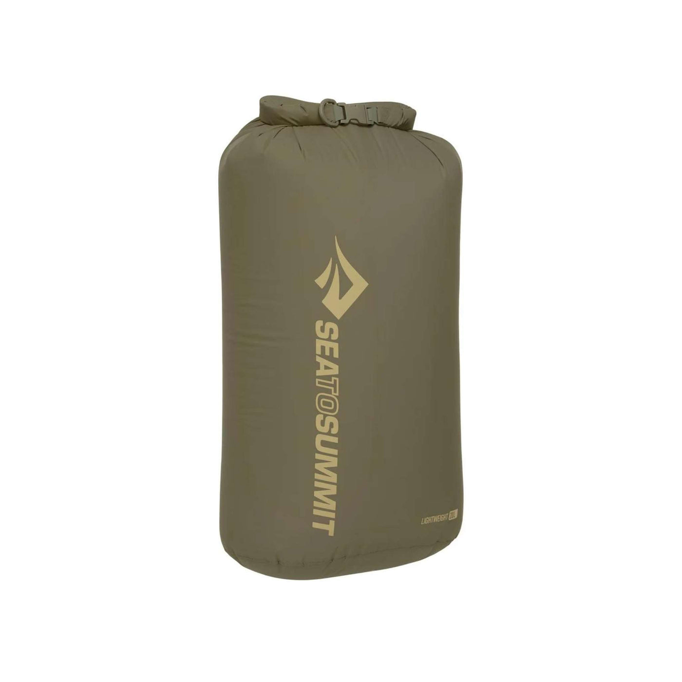 Sea to Summit Lightweight Dry Bag - 20 Litre | Stuff Sacks and Dry Bags | Further Faster Christchurch NZ | #burnt-olive