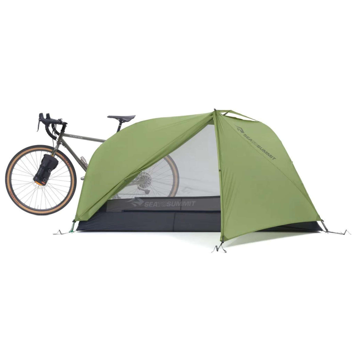 Sea to Summit Telos TR2 Bikepack Tent | 3 Season 2 Person Tent NZ | Further Faster Christchurch NZ #green