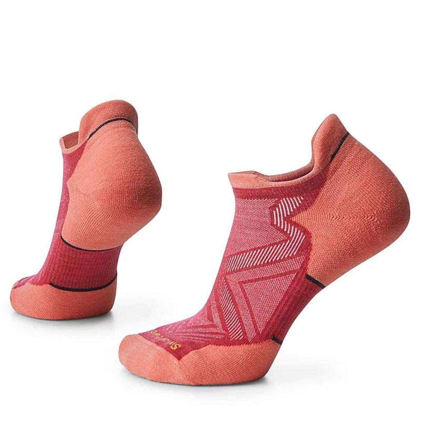 Smartwool Run Targeted Cushion Low Ankle Sock - Womens | Women's Running Socks NZ | Further Faster Christchurch NZ #pomegranate