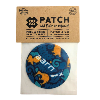 Aarn NOSO Patch - NZ Birds | Custom Aarn Repair Patch | Further Faster Christchurch NZ