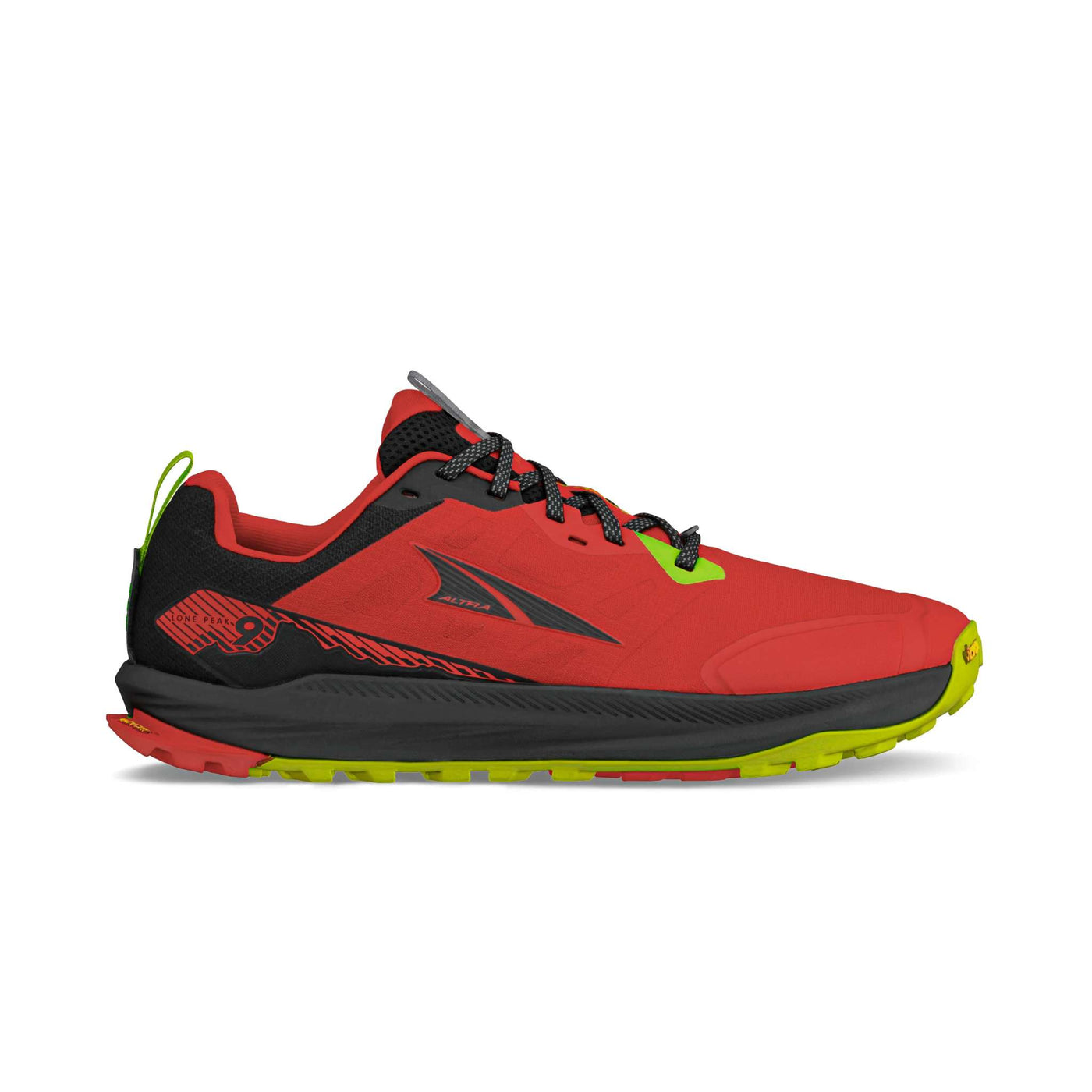 Altra Lone Peak 9+ - Mens | Trail Running Shoes for Mens | Further Faster Christchurch NZ | #red