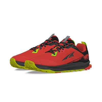 Altra Lone Peak 9+ - Mens | Trail Running Shoes for Mens | Further Faster Christchurch NZ | #red