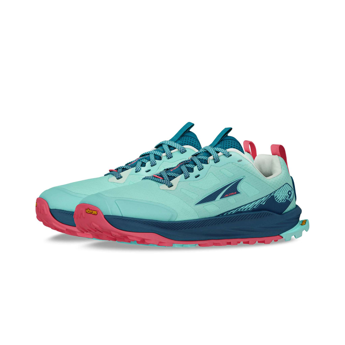 Altra Lone Peak 9+ - Womens | Trail Running Shoes for Women | Further Faster Christchurch NZ | #teal