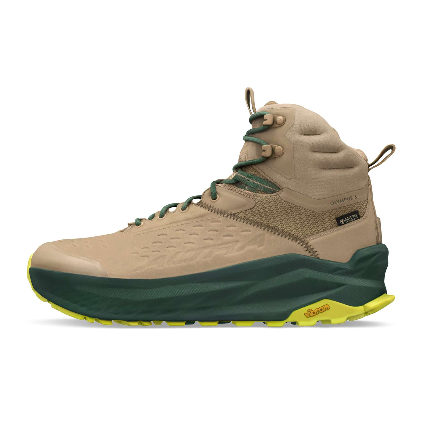 Altra Olympus 6 Hiker Mid GTX 2 - Mens | Waterproof Hiking Boots | Further Faster Christchurch NZ | #tan