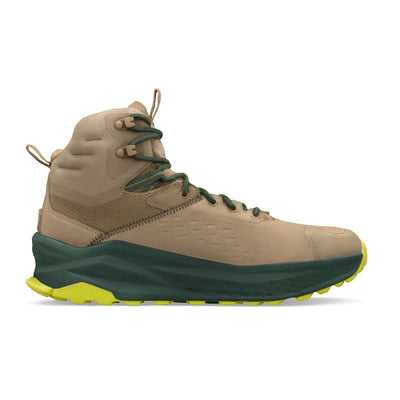 Altra Olympus 6 Hiker Mid GTX 2 - Mens | Waterproof Hiking Boots | Further Faster Christchurch NZ | #tan