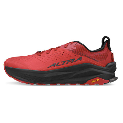 Altra Olympus 6 - Mens | Trail Running Shoes | Further Faster Christchurch NZ | #red