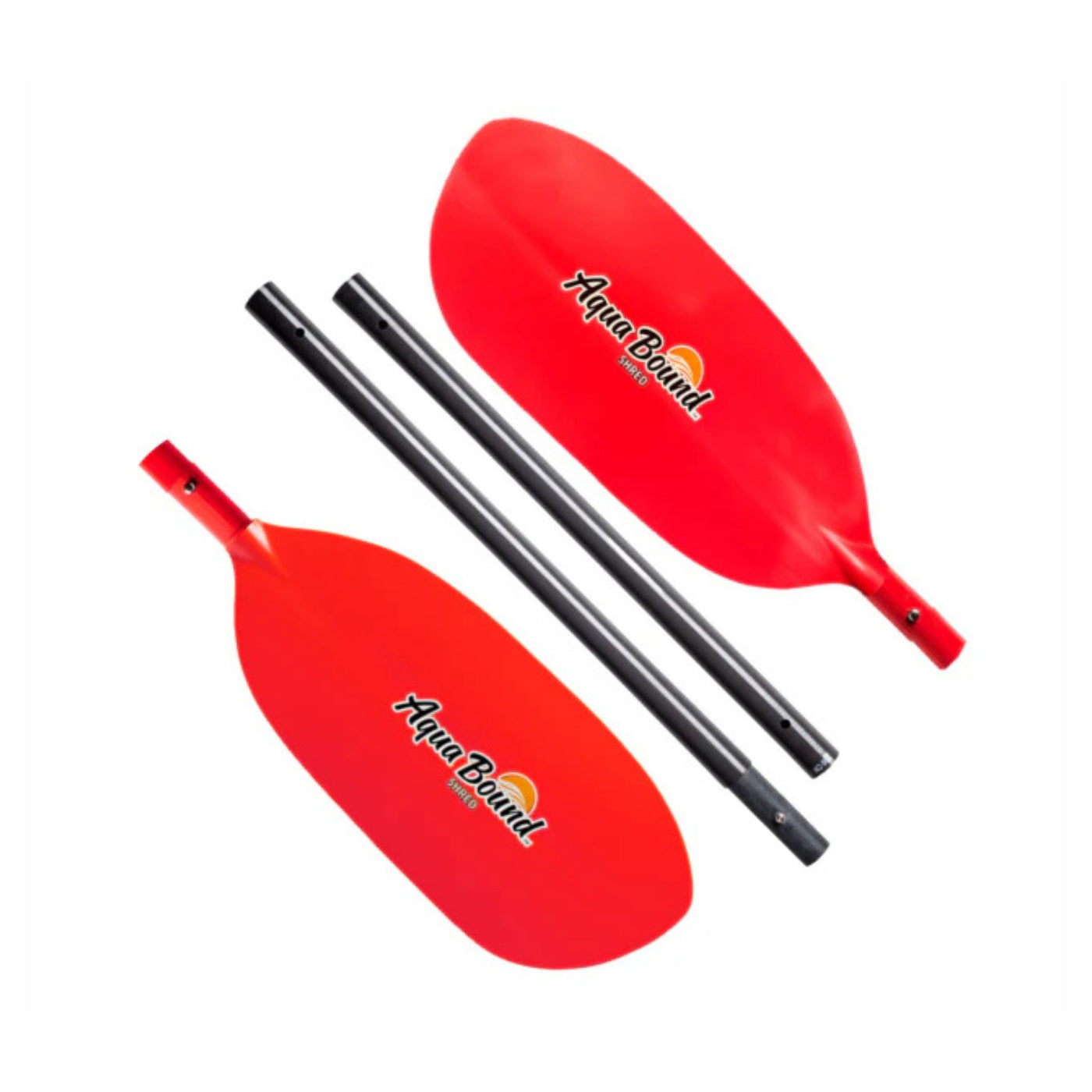 Aquabound Shred Fibreglass Paddle - 4 Piece | Whitewater Paddles | Further Faster Christchurch NZ