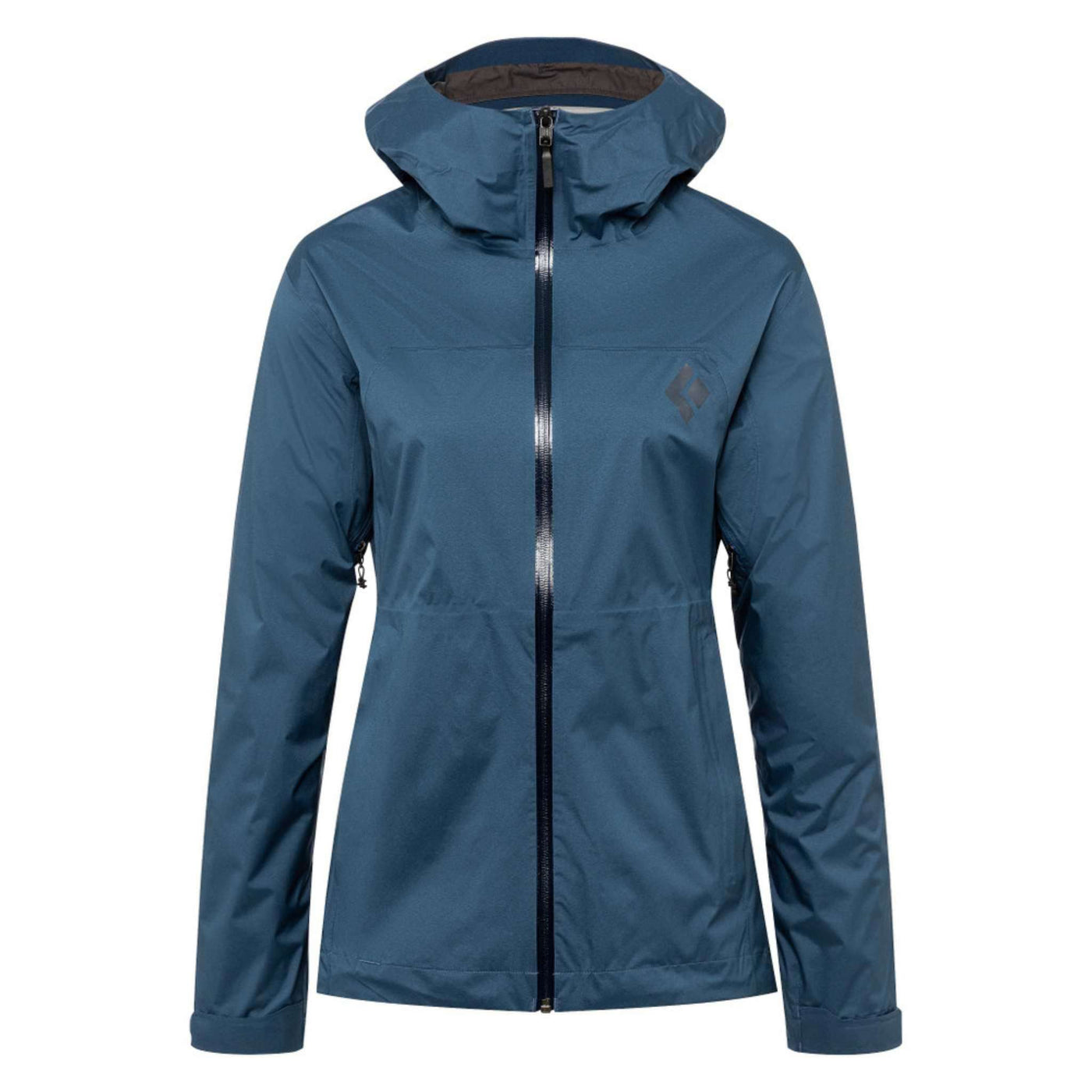 Black Diamond Clearance Stormline Stretch Rain Shell - Womens | Women's Softshell And Fleece | Further Faster Christchurch NZ | #ink-blue