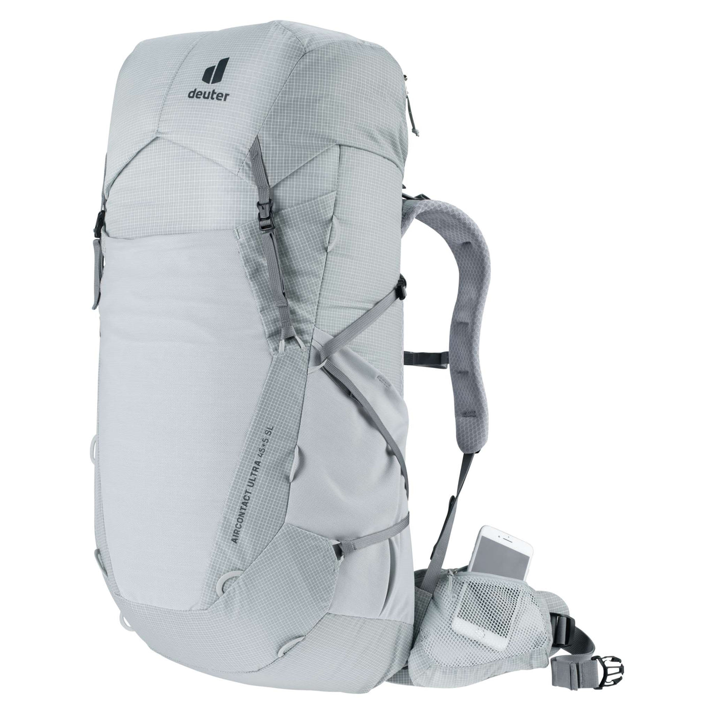 Deuter Aircontact Ultra 45+5SL Pack - Womens | Tramping & Hiking Packs | Further Faster Christchurch NZ | #tin-shale