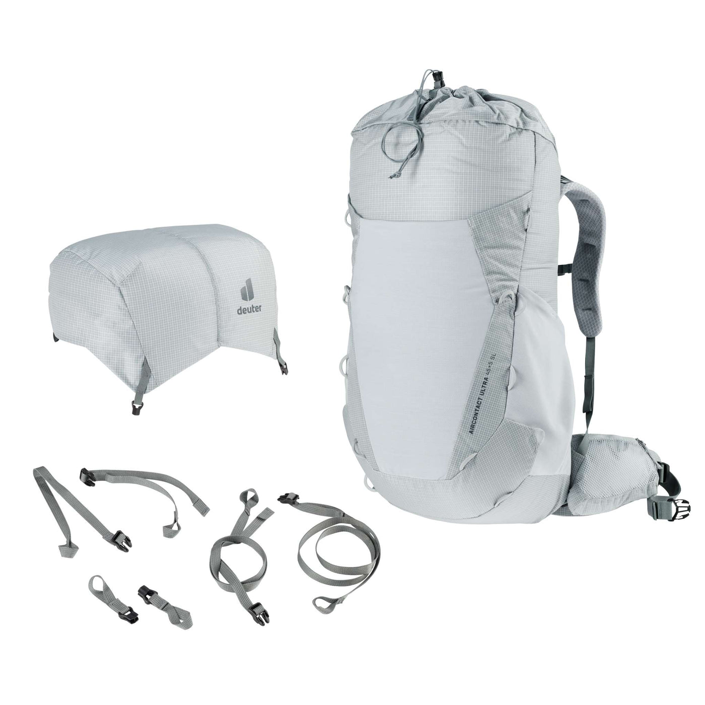 Deuter Aircontact Ultra 45+5SL Pack - Womens | Tramping & Hiking Packs | Further Faster Christchurch NZ | #tin-shale