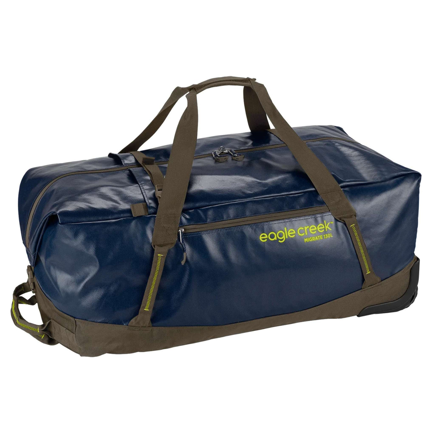 Eagle Creek Migrate Wheeled Duffle - 130L | Duffle Bags | Further Faster Christchurch NZ | #rush-blue