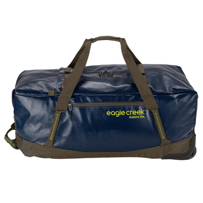 Eagle Creek Migrate Wheeled Duffle - 130L | Duffle Bags | Further Faster Christchurch NZ | #rush-blue