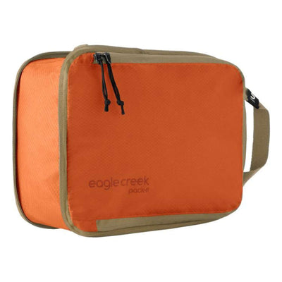  Eagle Creek Pack-It Isolate Compression Cube - Small | Travel Organizer Pack | Further Faster Christchurch NZ | #mandarin