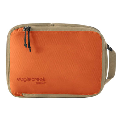  Eagle Creek Pack-It Isolate Compression Cube - Small | Travel Organizer Pack | Further Faster Christchurch NZ | #mandarin