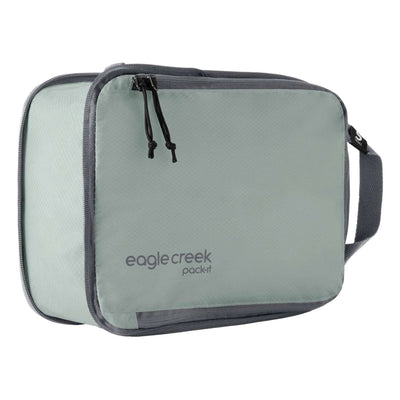  Eagle Creek Pack-It Isolate Compression Cube - Small | Travel Organizer Pack | Further Faster Christchurch NZ | #storm-grey