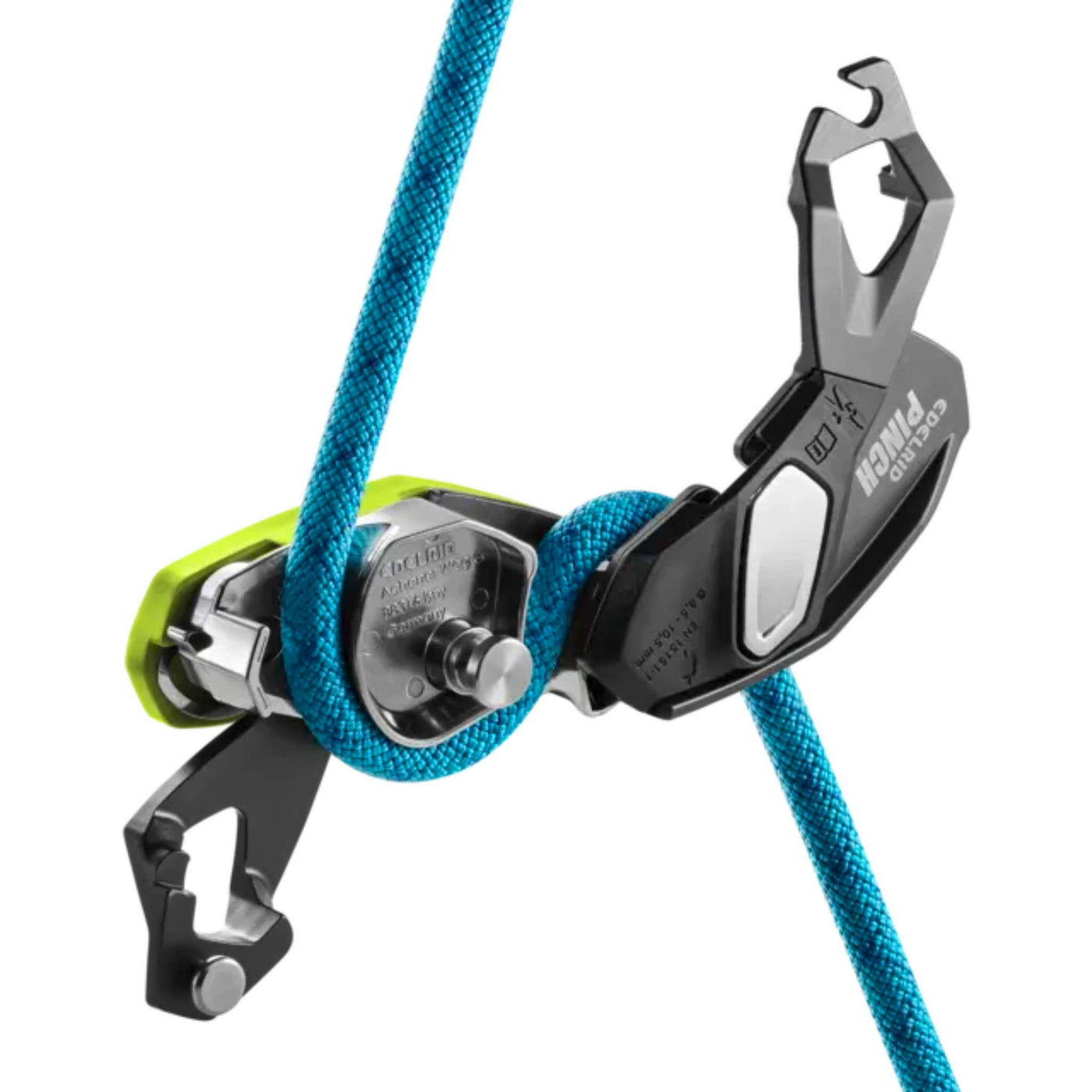 Edelrid Pinch Belay Device | Climbing Belays & Hardware | Further Faster Christchurch NZ | #anthracite-oasis