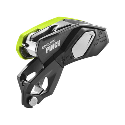 Edelrid Pinch Belay Device | Climbing Belays & Hardware | Further Faster Christchurch NZ | #anthracite-oasis