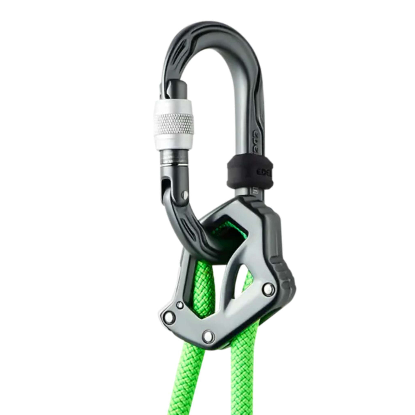 Edelrid Switch Adjust Neon Green - 120cm | Lanyards & Self-Belay Slings | Further Faster Christchurch NZ