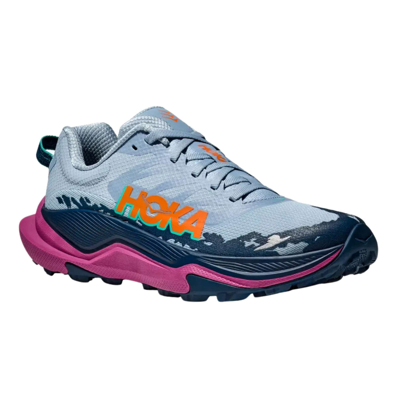 Hoka Torrent 4 - Womens | Trail Running Shoe | Further Faster Christchurch NZ | #drizzle-fuchsia